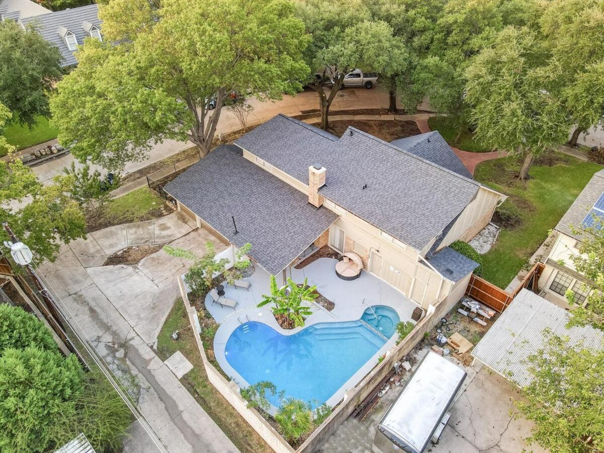 Stunning 5Br 2Ba Holiday Home With Private Pool And Cinema Dallas Exterior photo