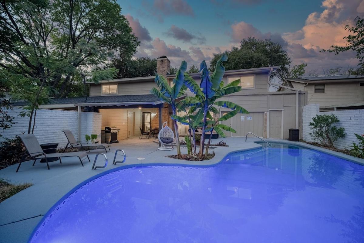 Stunning 5Br 2Ba Holiday Home With Private Pool And Cinema Dallas Exterior photo